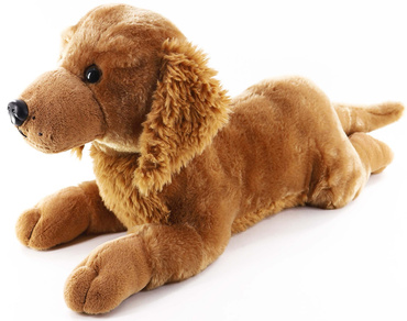 PLUSZOWY PIESEK MASKOTKA PRZYTULANKA PIES GOLDEN RETRIEVER 60 cm Madej 