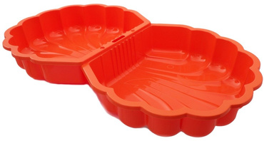 2szt MOCNA PIASKOWNICA Basen MUSZELKA Twins Orange POMARAŃCZOWA