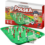 GRA PIŁKARZYKI POLSKA na SPRĘŻYNKACH zestaw XL FOOTBALL