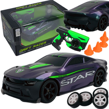 AUTO DO DRIFTU ZDALNIE STEROWANE RC SAMOCHÓD AKUMULATOR LED 4x4 20km/h