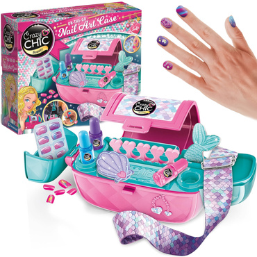 MOBILNE STUDIO PAZNOKCI torebka dla manicurzystki ZESTAW Lakiery Crazy Chic