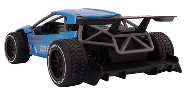 AUTO WYŚCIGOWE SAMOCHÓD METALOWY RC AKUMULATOR WALIZKA NIEBIESKI