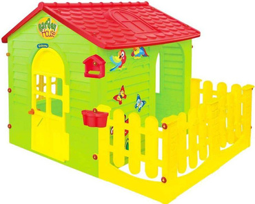 DOMEK + ZJEŻDŻALNIA 12603 + MOCHTOYS PLAC ZABAW