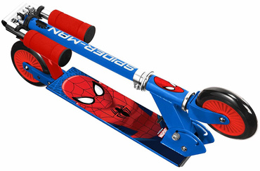 Stamp HULAJNOGA DWUKOŁOWA SPIDER-MAN ALUMINIOWA