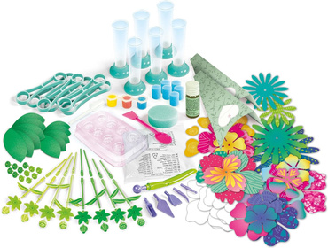 LABOLATORIUM KWIATÓW PACHNĄCY BUKIET ZESTAW DLA DZIECI CLEMENTONI IDEA