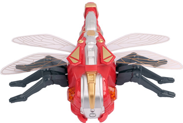 DUŻA WAŻKA ZDALNIE STEROWANA ROZPYLA MGŁĘ LED PILOT ROBOT R/C owad DRAKENA CZERWONA