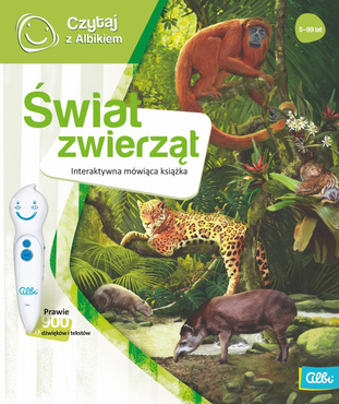 CZYTAJ Z ALBIKIEM ŚWIAT ZWIERZĄT INTERAKTYWNA KSIĄŻKA ALBI