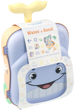 ZESTAW DO ZABAWY W PIASKU WODZIE W WALIZCE KONEWKA FOREMKI 8el MOCHTOYS