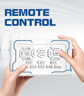 ROBOT ZDALNIE STEROWANY GESTAMI CHODZĄCY Programowalny USB PILOT