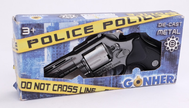 METALOWY REWOLWER Na Kapiszony POLICE GONHER 33/0