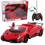 AUTO ZDALNIE STEROWANE DUŻY SAMOCHÓD RC AKUMULATOR CZERWONY