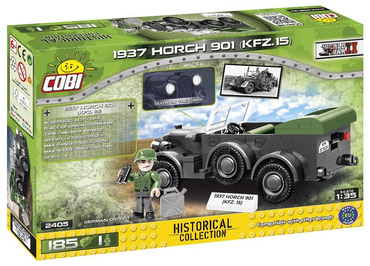 KLOCKI COBI 1937 HORCH 901 KFZ.15 TERENÓWKA 185 el