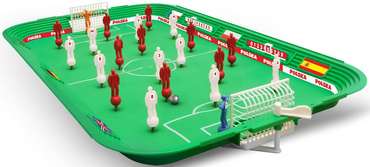 GRA PIŁKARZYKI POLSKA na SPRĘŻYNKACH zestaw XL FOOTBALL