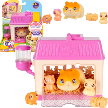 Little Live Pets MINI CHOMICZKI Mama surprise INTERAKTYWNY CHOMIK CHOMICZEK