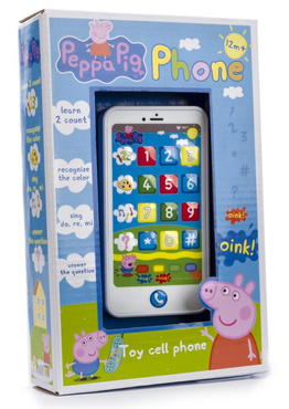 ŚWINKA PEPPA  SMARTFON DOTYKOWY DLA DZIECI TELEFON