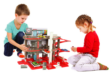 TOTAL GARAŻ DLA DZIECI PARKING 3 POZIOMY TOR ZJAZDOWY WINDA STACJA + AUTO MOCHTOYS