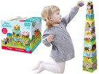 Trefl KOSTKI BABY CUBES W LESIE klocki PIRAMIDKA
