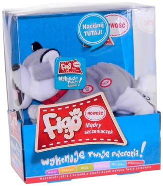 FIGO Mądry Szczeniaczek PIESEK INTERAKTYWNY Husky