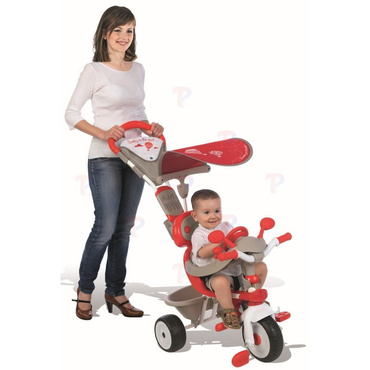 Smoby ROWEREK Trójkołowy 4w1 BABY DRIVER COMFORT Red
