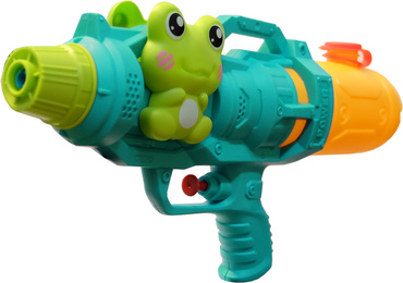 DUŻY PISTOLET ŻABKA NA WODĘ ARMATA 30cm SIKAWKA ŚMIGUS ŻABA