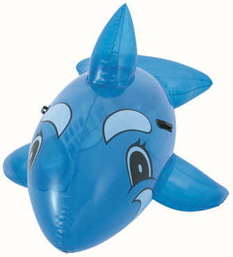 Bestway DUŻY DMUCHANY DELFIN DO PŁYWANIA Materac 157 cm NIEBIESKI