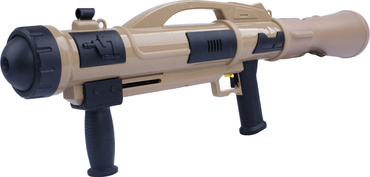 WIELKI PISTOLET NA WODĘ BAZOOKA 73cm SIKAWKA Pompa BROŃ WODNA 1100ml BEŻOWY
