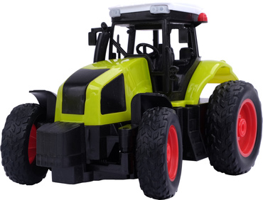 DUŻY TRAKTOR STEROWANY Z PRZYCZEPĄ RC CIĄGNIK 39cm USB