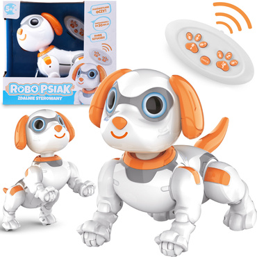 PIESEK ROBOT Interaktywny ZDALNIE STEROWANY ROBOPSIAK wykonuje KOMENDY