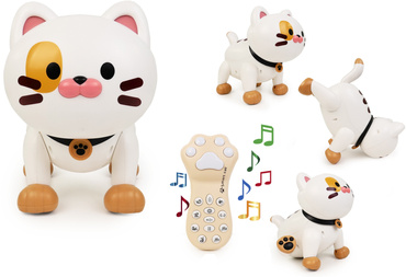 KOTEK ROBOT Interaktywny ZDALNIE STEROWANY ROBOKOT wykonuje KOMENDY