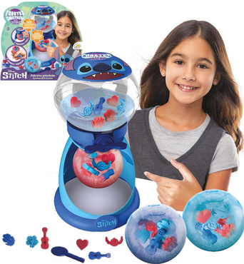 FABRYKA GNIOTKÓW STITCH PIŁECZKI ZESTAW kreatywny SQUEEZ BALL ZABAWKA COBI 