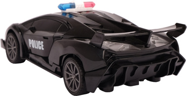 AUTO SPORTOWE BOJOWE STEROWANE POLICJA RC ŚWIATŁO CZARNY