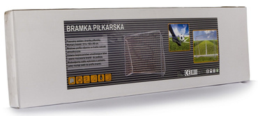 ZESTAW JET 5 DUŻA METALOWA BRAMKA PIŁKARSKA 213 x 150 cm + MATA CELNOŚCIOWA