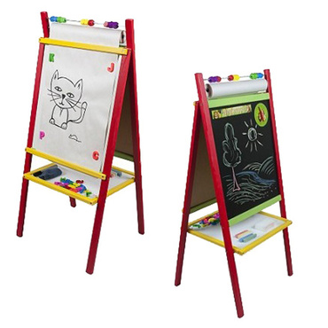 TABLICA 5w1 MAGNETYCZNA KREDOWA + PAPIER LICZYDŁO