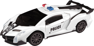 AUTO SPORTOWE BOJOWE STEROWANE POLICJA RC ŚWIATŁO BIAŁY