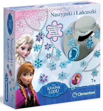 Clementoni Frozen NASZYJNIKI BIŻUTERIA Kraina Lodu