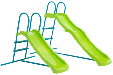 ZJEŻDZALNIA OGRODOWA dla dzieci METALOWA DUŻA 2w1 124-178cm ROŚNIE Z DZIECKIEM TP Toys