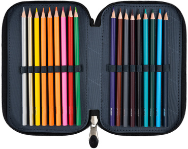 ST.RIGHT PIÓRNIK POTRÓJNY Z WYPOSAŻENIEM PC-05 SZACHOWNICA PIESEK SLEEPY CORGI