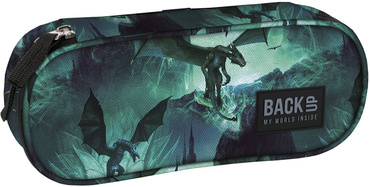 PIÓRNIK SZKOLNY SASZETKA SMOKI DRAGON BackUP