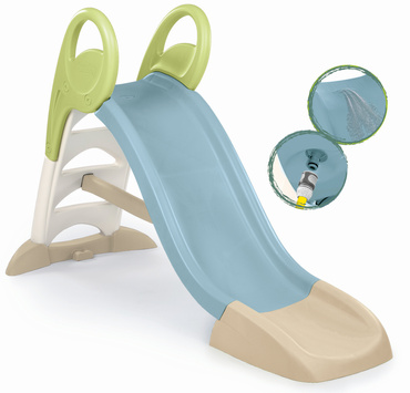 SMOBY ZJEŻDŻALNIA OGRODOWA ŚLIZG WODNY 150cm MY SLIDE anti-UV NIEBIESKA