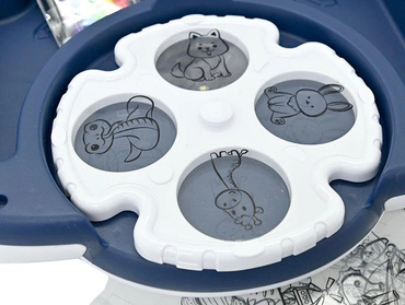 STUDIO RYSUNKU STOLIK Z PROJEKTOREM PROJEKTOR RZUTNIK DO RYSOWANIA TABLICA