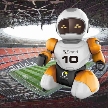2 ROBOT ZDALNIE STEROWANE GRAJĄCE W PIŁKĘ CHODZĄCE PILOT KNABO FOOTBALL