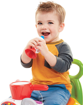 Fisher Price NOWY JEŹDZIK CHODZIK 3w1 MUZYCZNA PARADA ŻÓŁTY