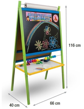 TABLICA 5w1 MAGNETYCZNA KREDOWA PAPIER LICZYDŁO
