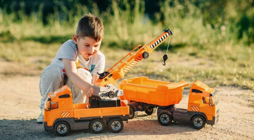 MEGA DUŻA CIĘŻARÓWKA VOLVO DŹWIG Żuraw 70 cm AUTO
