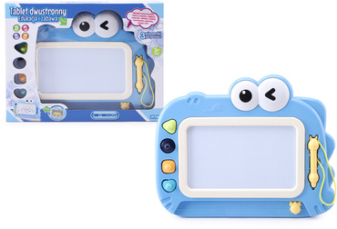 TABLET DLA DZIECI DWUSTRONNY PAD EDUKACYJNY 2w1 INTERAKTYWNY ZNIKOPIS po polsku E-EDU