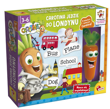 GRA NAUKA ANGIELSKIEGO CAROTINA JEDZIE DO LONDYNU