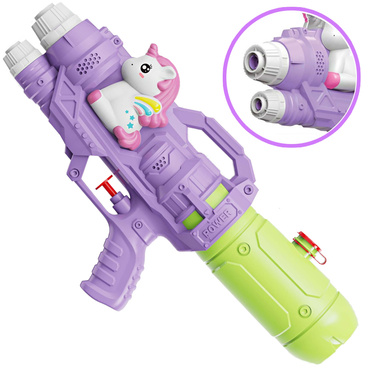 DUŻY PISTOLET JEDNOROŻEC NA WODĘ ARMATA 34cm SIKAWKA ŚMIGUS UNICORN