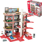 TOTAL GARAŻ DLA DZIECI PARKING 4 POZIOMY TOR zjazdowy WINDA STACJA MOCHTOYS