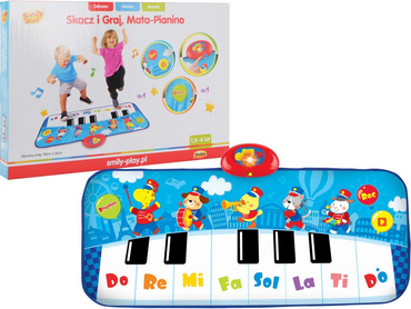 SMILY MUZYCZNA MATA INTERAKTYWNA PIANINKO NAGRYWA