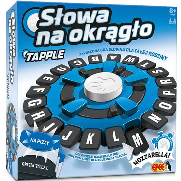 SŁÓWA NA OKRĄGŁO GRA PLANSZOWA SŁOWNA rodzinna FAMILIJNA EPEE